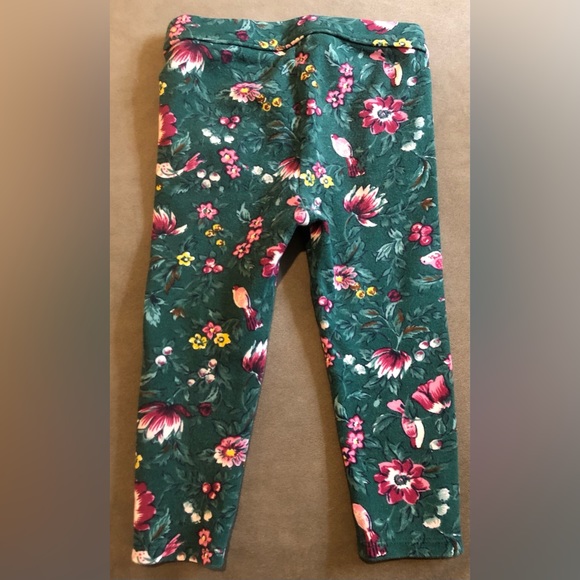 Janie and Jack floral ponte pant - Picture 2 of 4